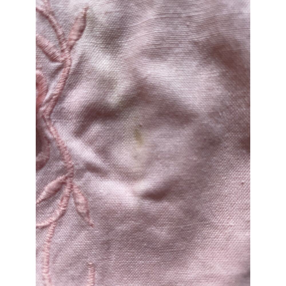 Vintage Lace Soft Pink Button Down Dress Womens Size Small Western Cottage boho - Picture 10 of 10